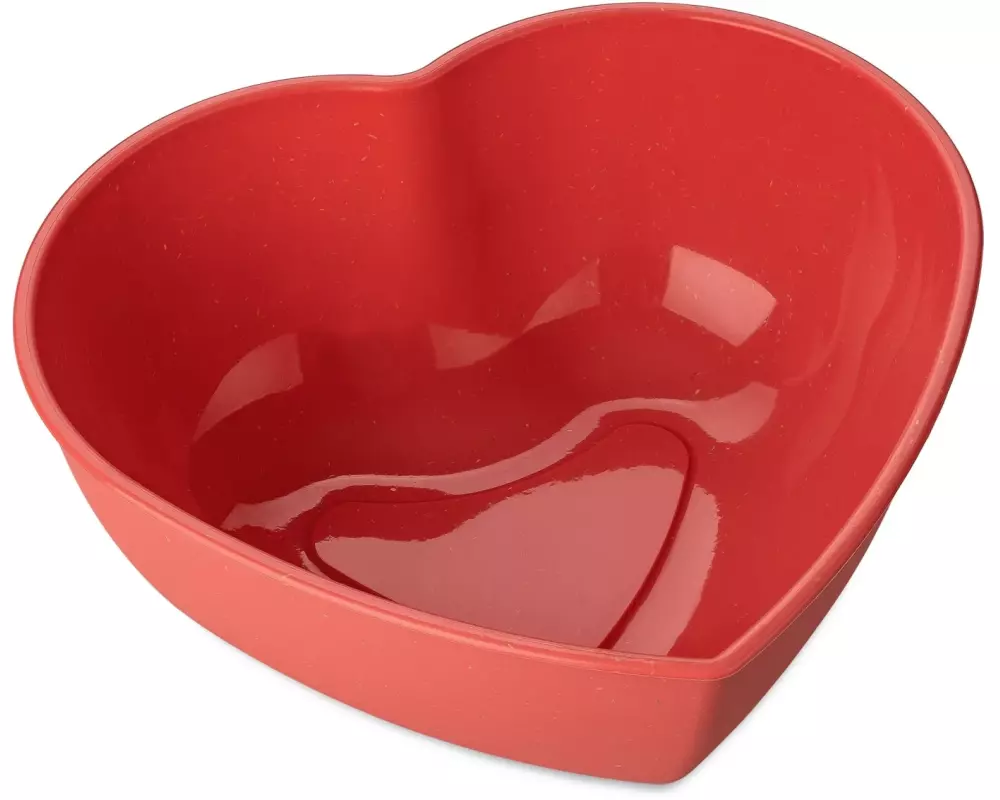 Koziol Schüssel Herz 20 cm, Coral