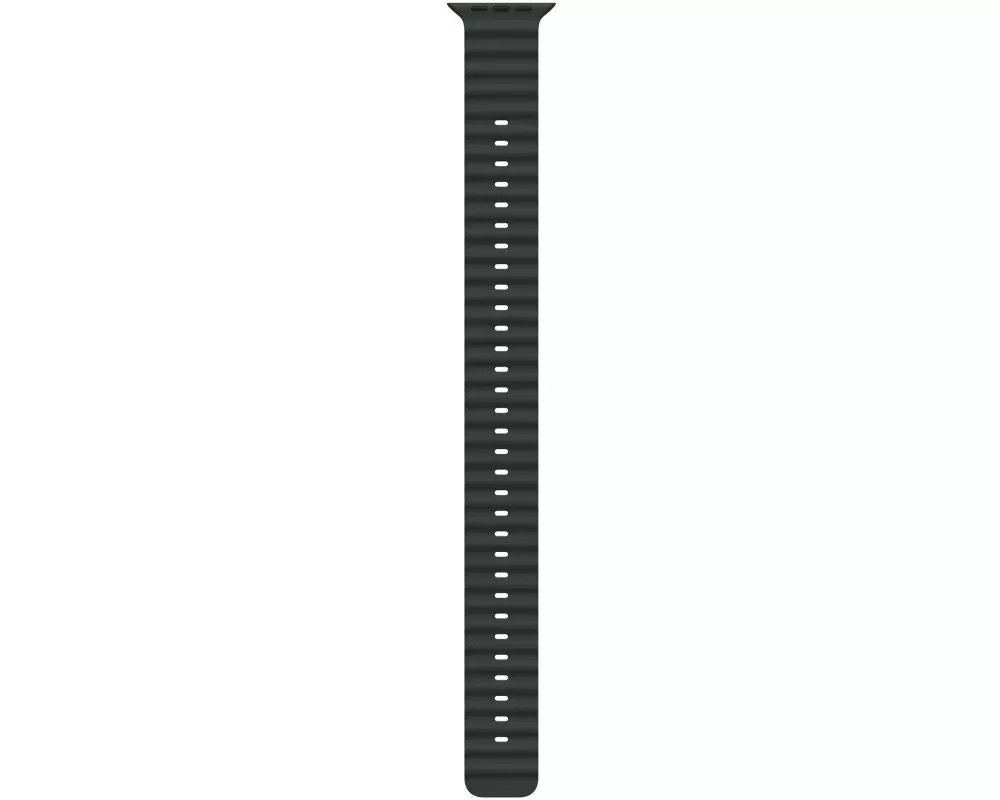 Apple Ocean Band 49 mm Extension Navy Ocean/Schwarz