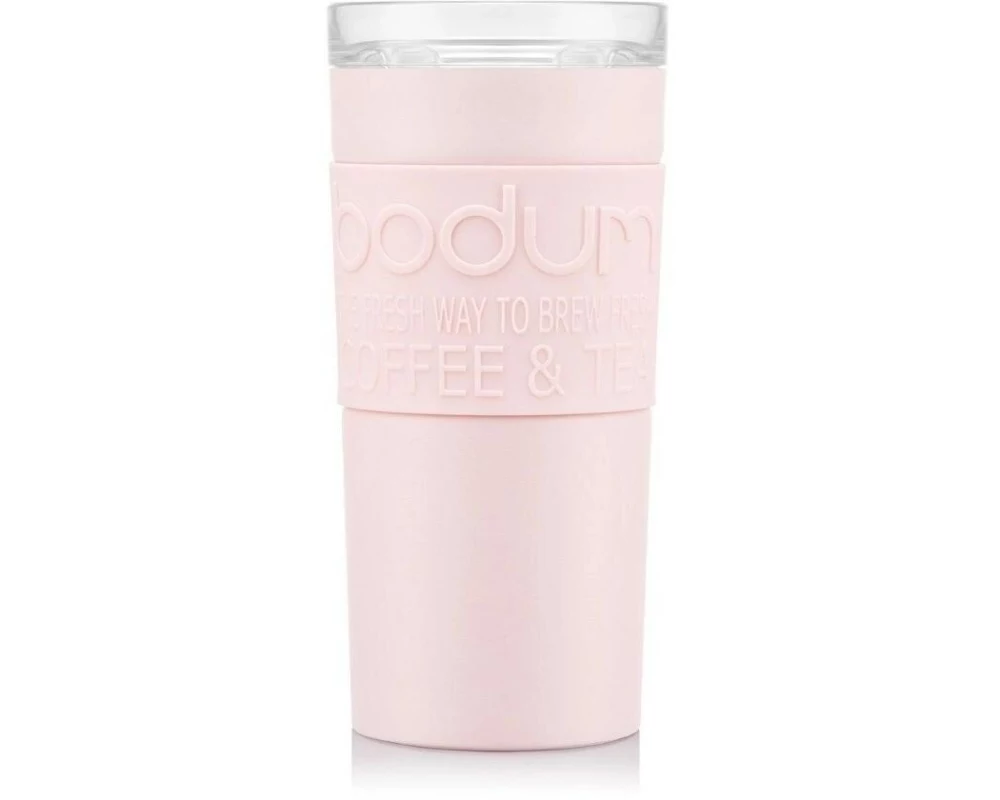 Bodum Travel Mug Iced Vanilla Latte, Strawberry, 0.35 l