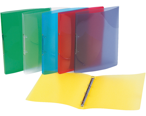 VIQUEL Ringbuch A4 020940-08 transparent, 4-Ring