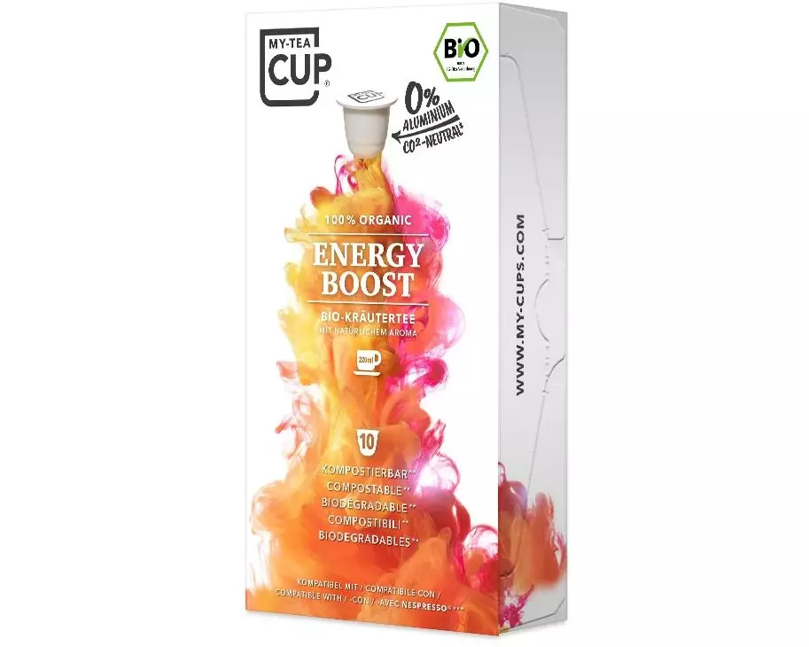 My-TeaCup Teekapseln Bio Energy Boost 10 Stück