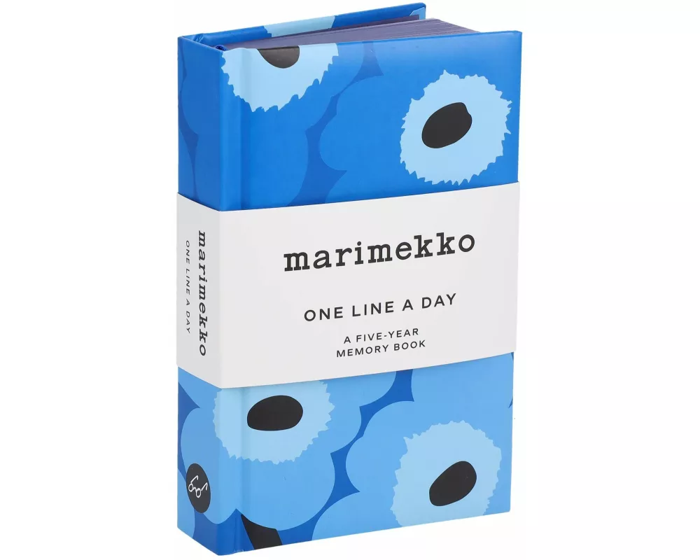 Marimekko One Line a Day (Blue Unikko)