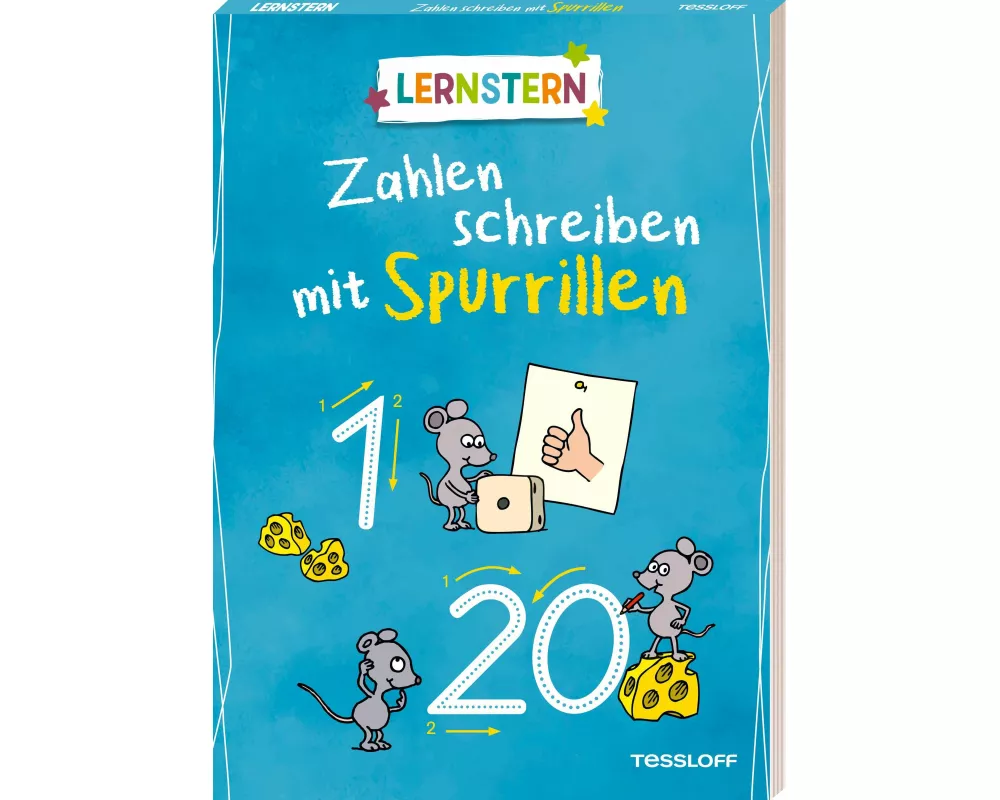 LERNSTERN. Zahlen schreiben mit Spurrillen