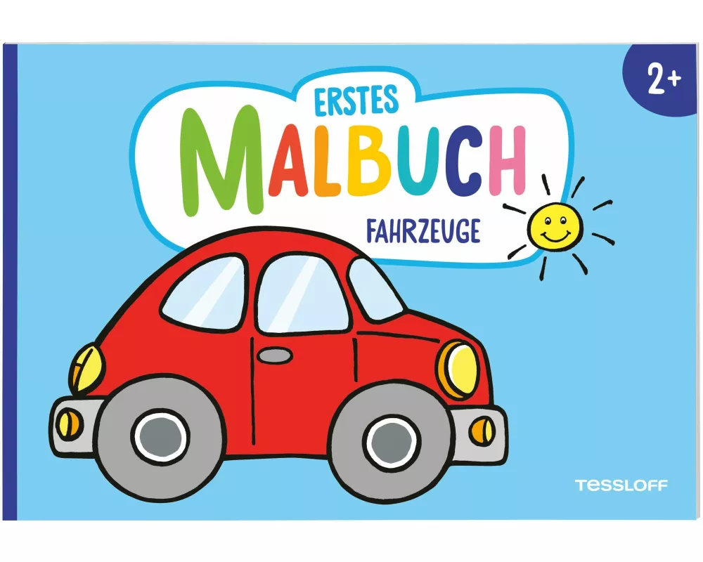 Erstes Malbuch. Fahrzeuge