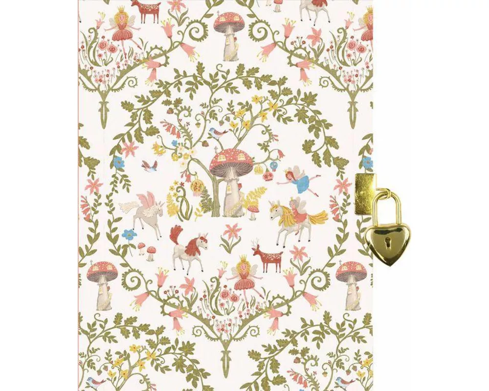 Enchanted Forest Locking Journal (Diary with Lock)