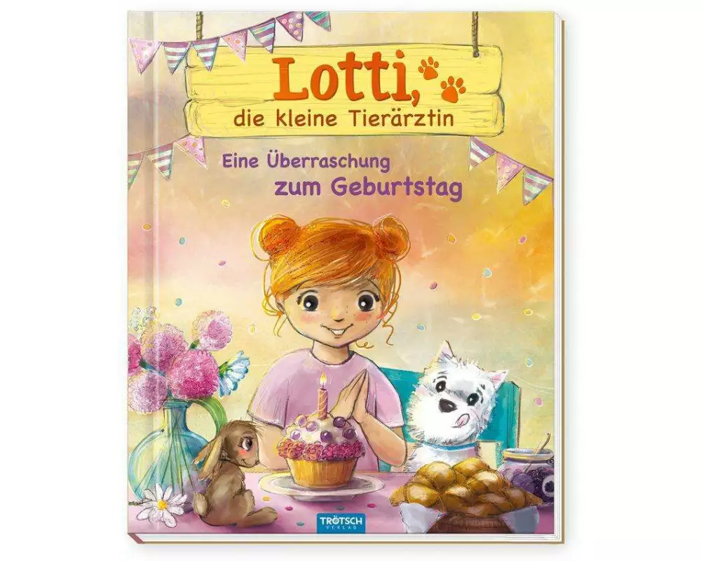 TRÖTSCH - Geschichtenbuch Lotti, die kleine Tierärztin - Eine Überraschung zum Geburtstag