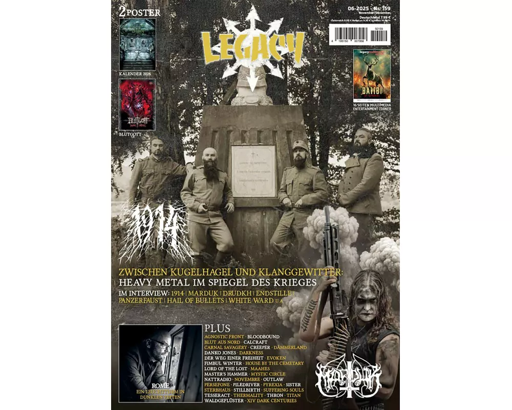 LEGACY MAGAZIN: THE VOICE FROM THE DARKSIDE (Ausgabe #159 (6/2025))