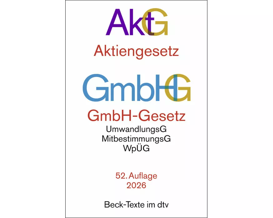 Aktiengesetz, GmbH-Gesetz