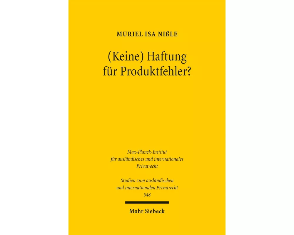 (Keine) Haftung für Produktfehler?