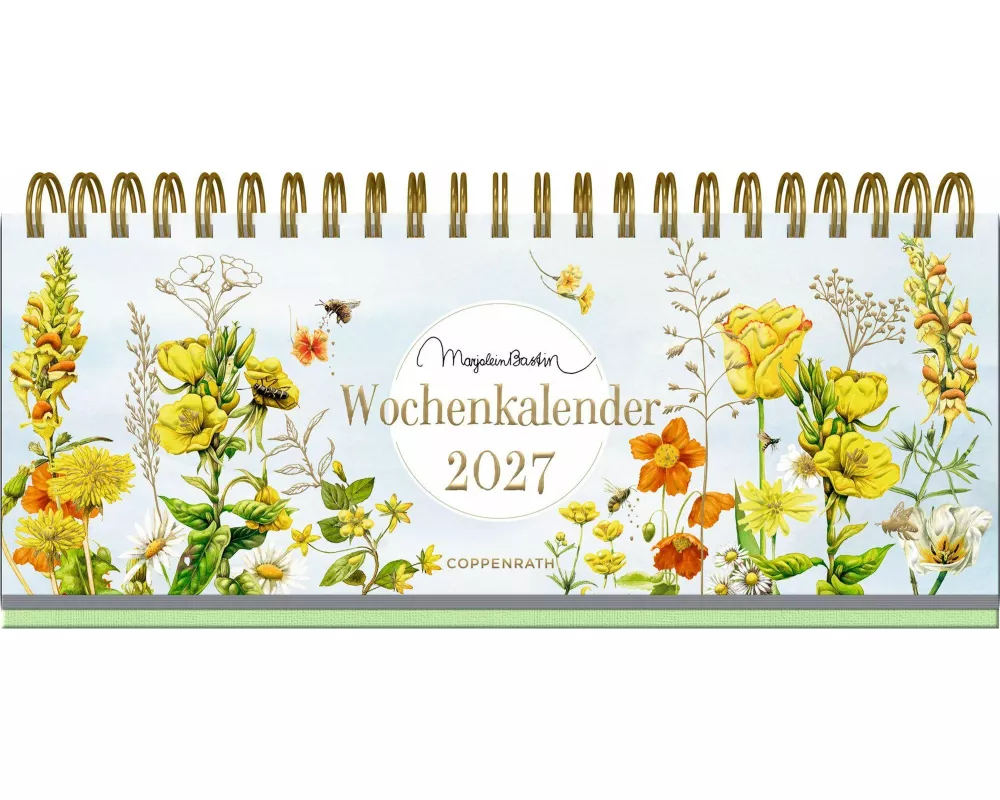 Wochenkalender 2027 - gelb