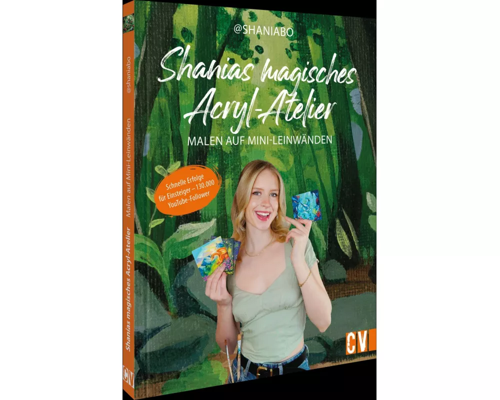 Shanias magisches Acryl-Atelier: Malen auf Mini-Leinwänden