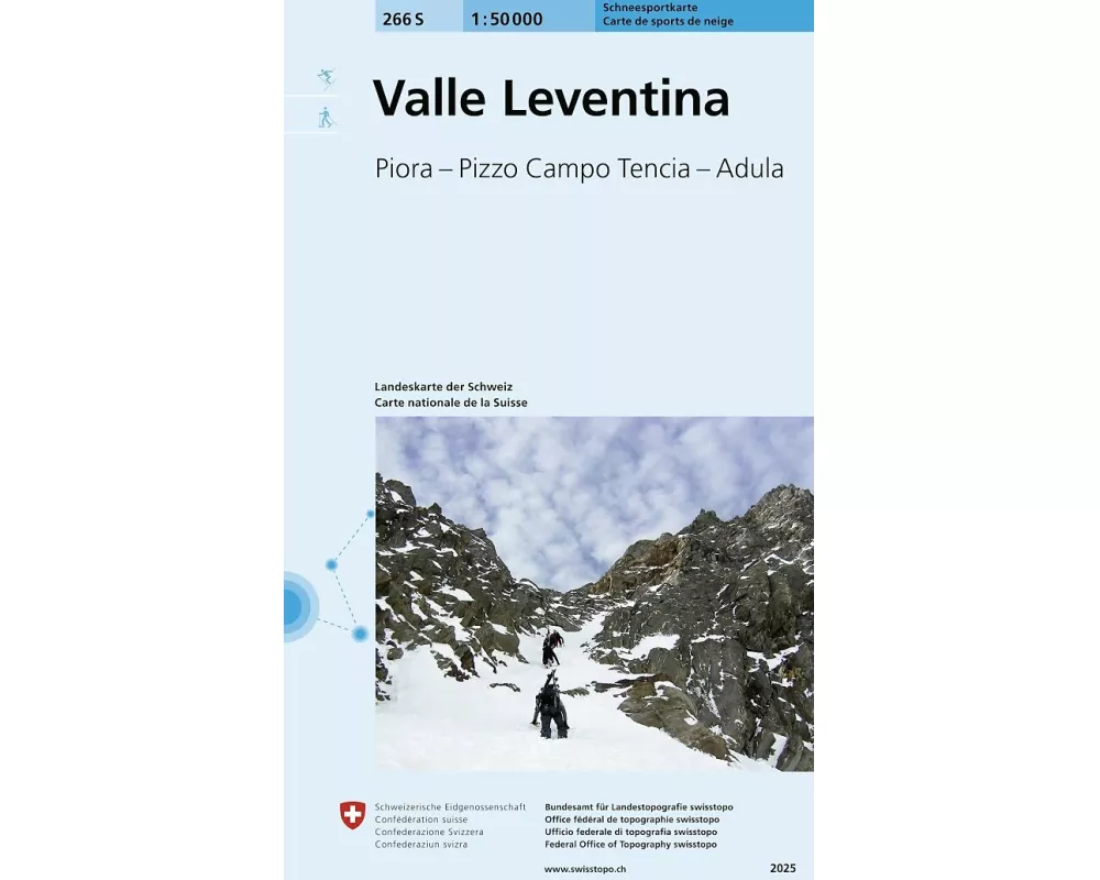 266S Valle Leventina Schneesportkarte