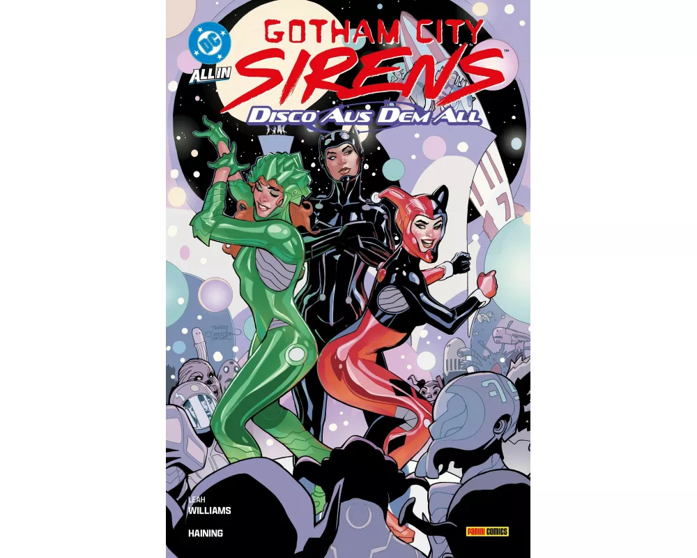 Gotham City Sirens: Disco aus dem All