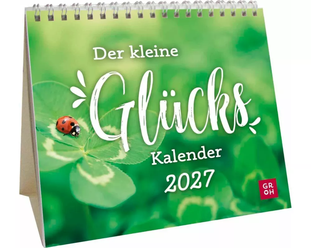 Mini-Kalender 2027: Der kleine Glückskalender