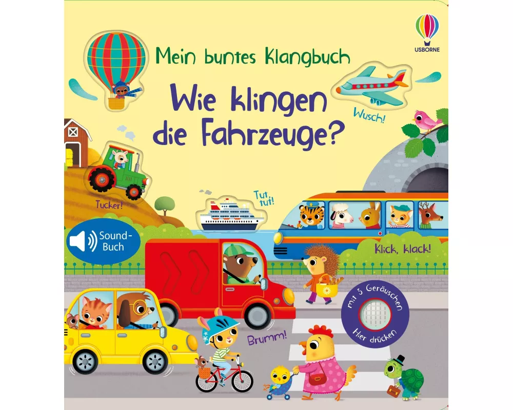 Mein buntes Klangbuch: Wie klingen die Fahrzeuge?
