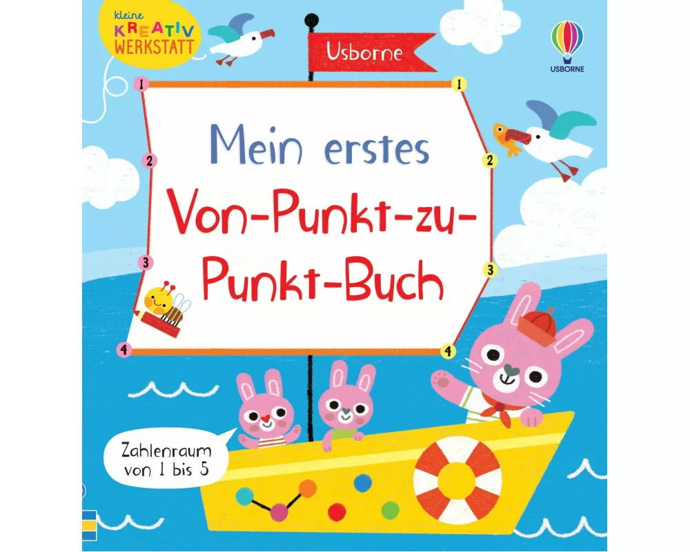 Kleine Kreativ-Werkstatt – Mein erstes Von-Punkt-zu-Punkt-Buch