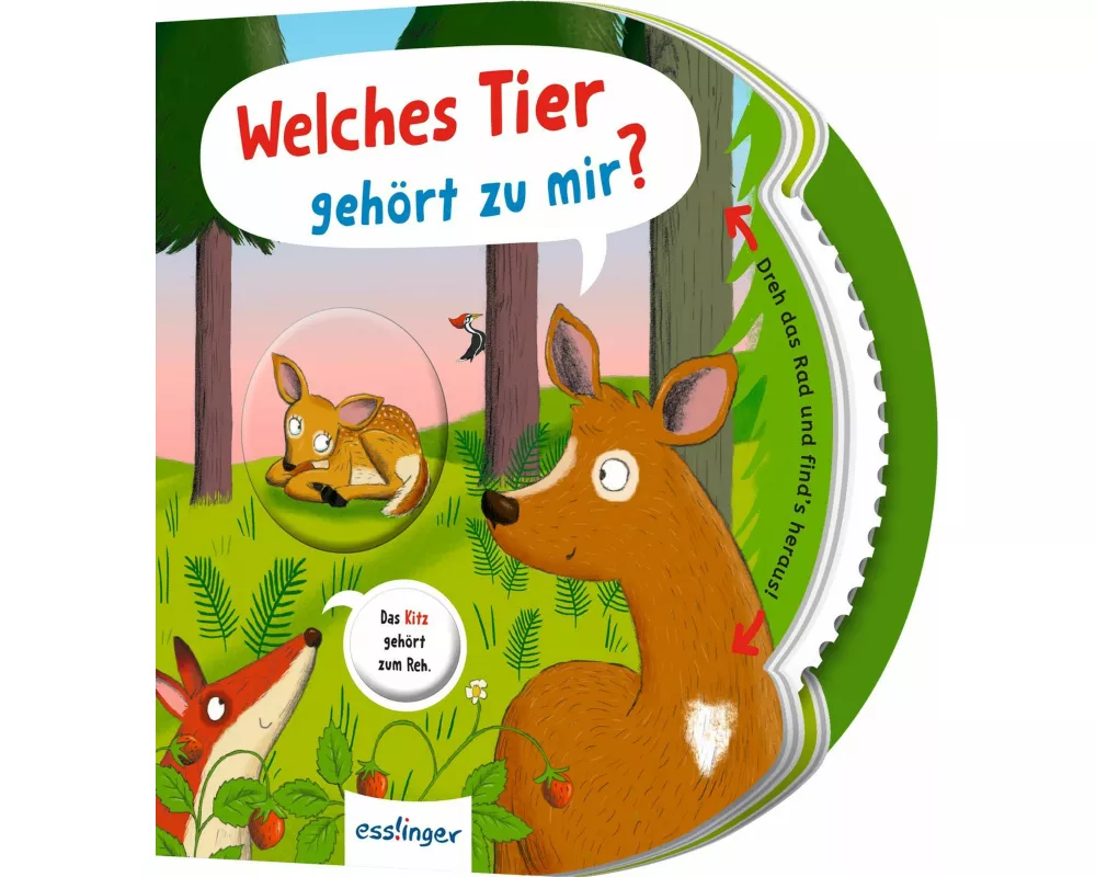 Dreh das Rad und find´s heraus!: Welches Tier gehört zu mir?