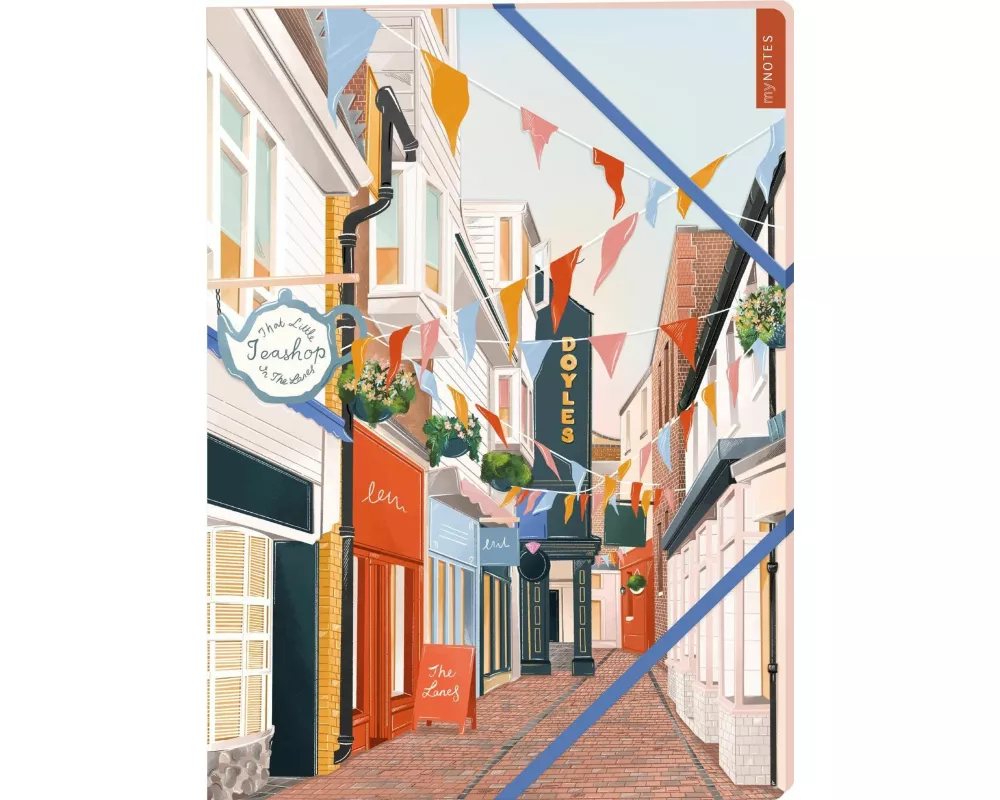 myNOTES Papeterie: Sammelmappe Simply, Katy – The Lanes