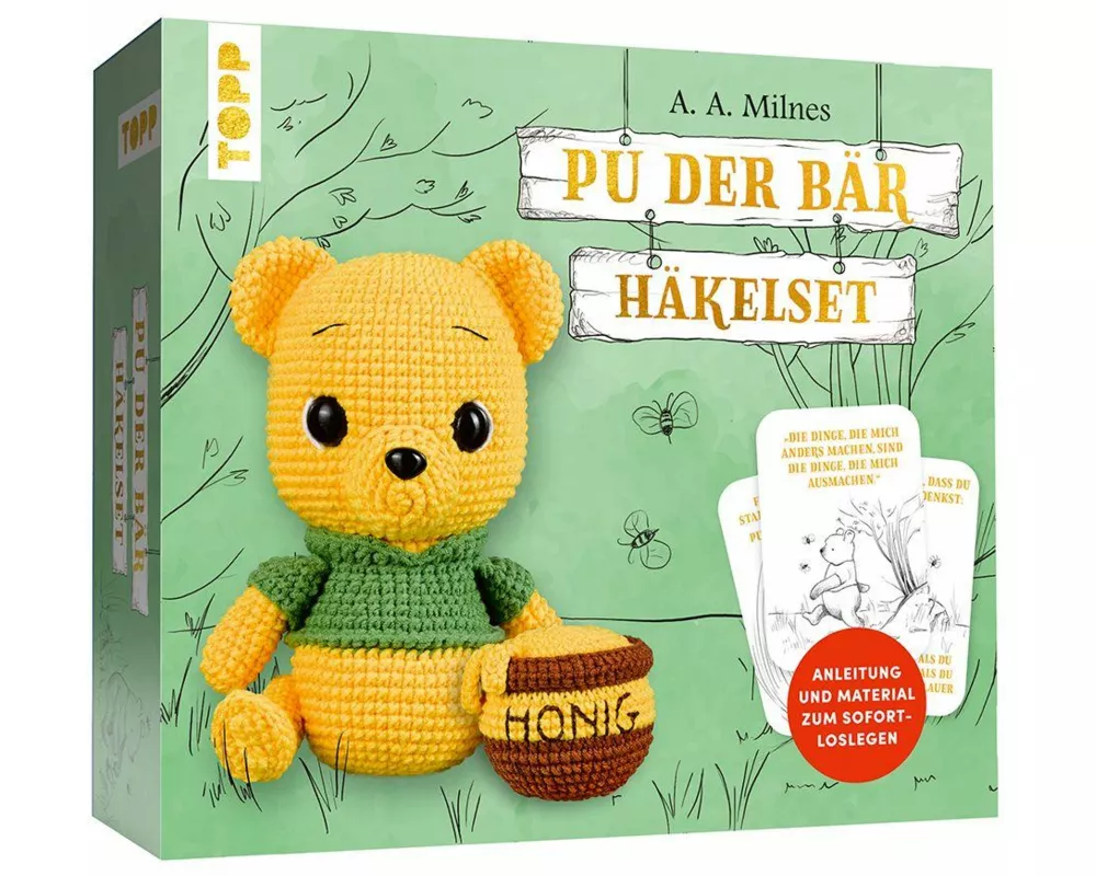 Pu der Bär Häkelset