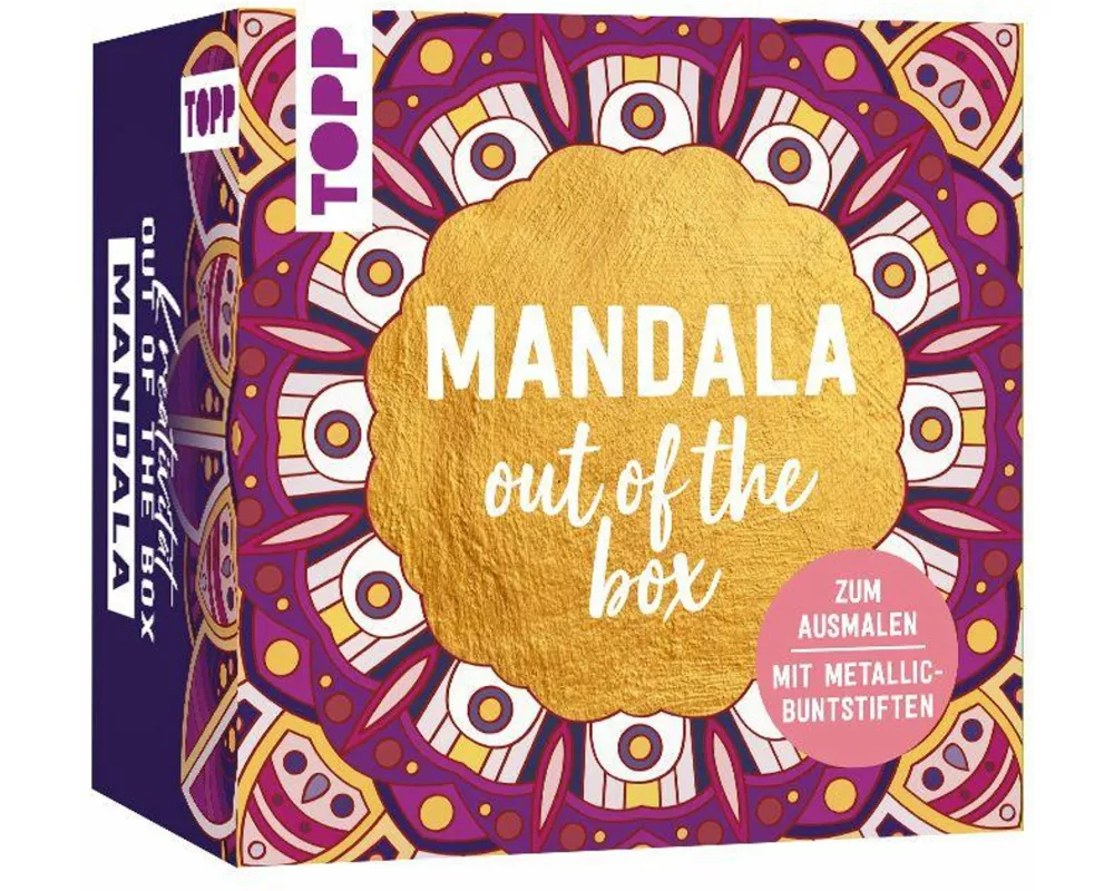Kreativität out of the Box: Mandala ausmalen