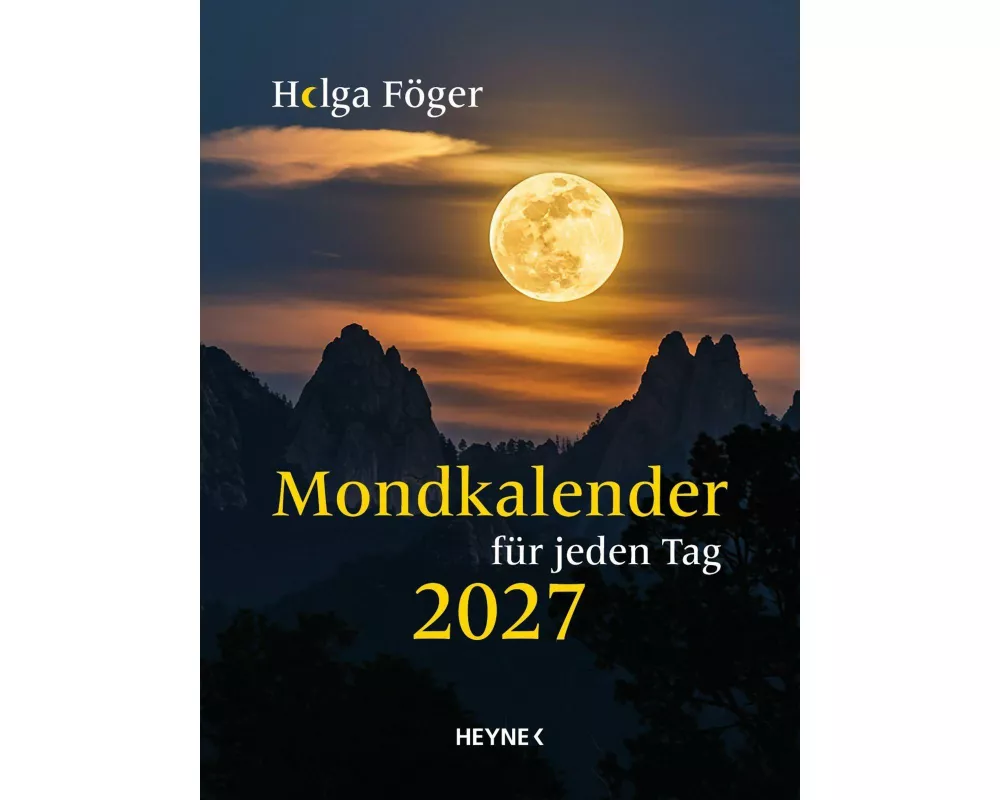 Mondkalender für jeden Tag 2027