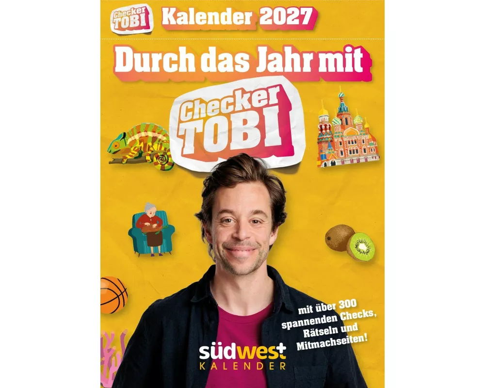 Checker Tobi 2027: Tagesabreißkalender mit über 300 spannenden Checks zum Aufstellen oder Aufhängen