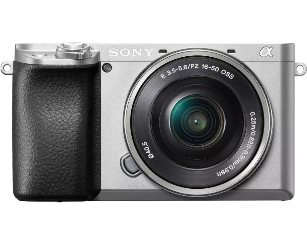 Sony Fotokamera Alpha 6100 Kit 16-50mm Silber