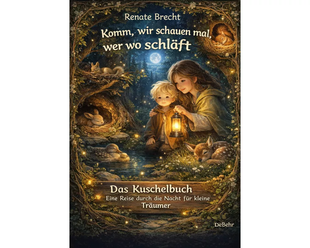 Komm, wir schauen mal, wer wo schläft - Das Kuschelbuch - Eine Reise durch die Nacht für kleine Träumer