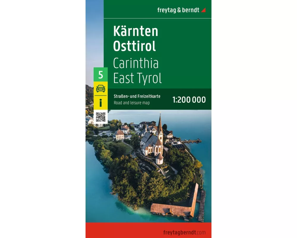 freytag & berndt Straßenkarte Kärnten - Osttirol 1:200.000