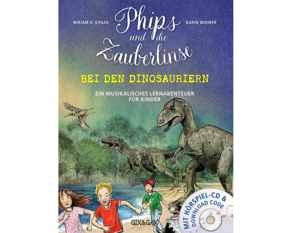 Phips und die Zauberlinse bei den Dinosauriern