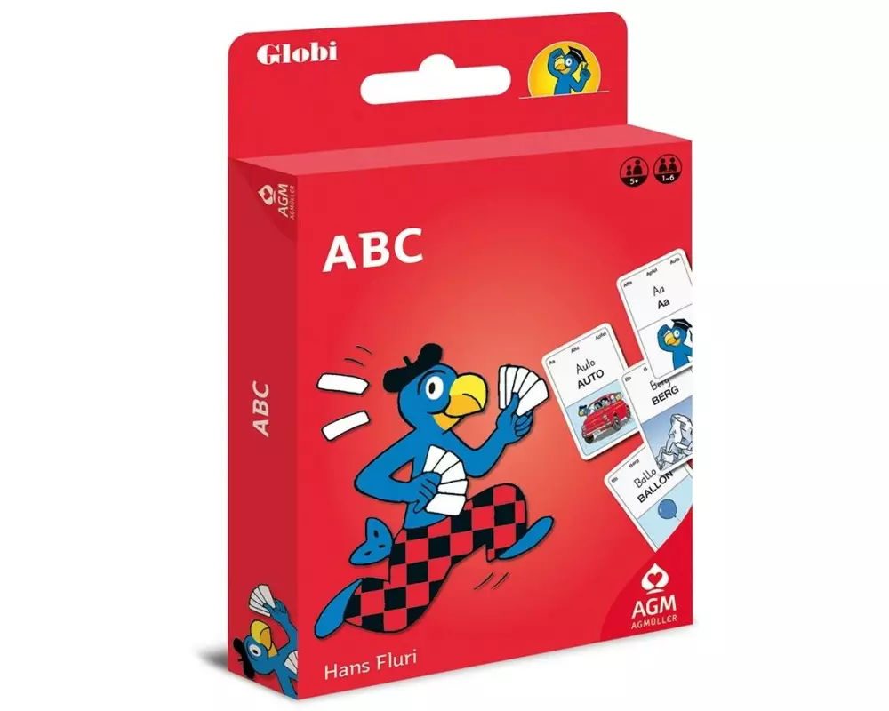 AGM Kinderspiel Globi Alphabet /ABC