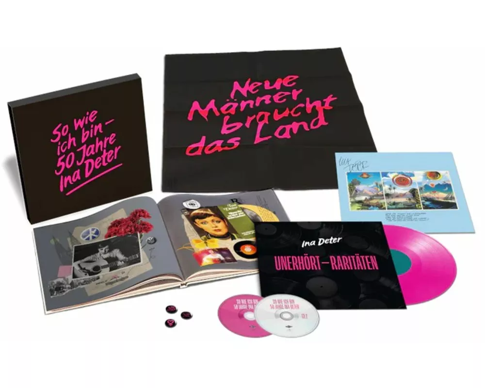 So wie ich bin - 50 Jahre Ina Deter (2CD + pink LP