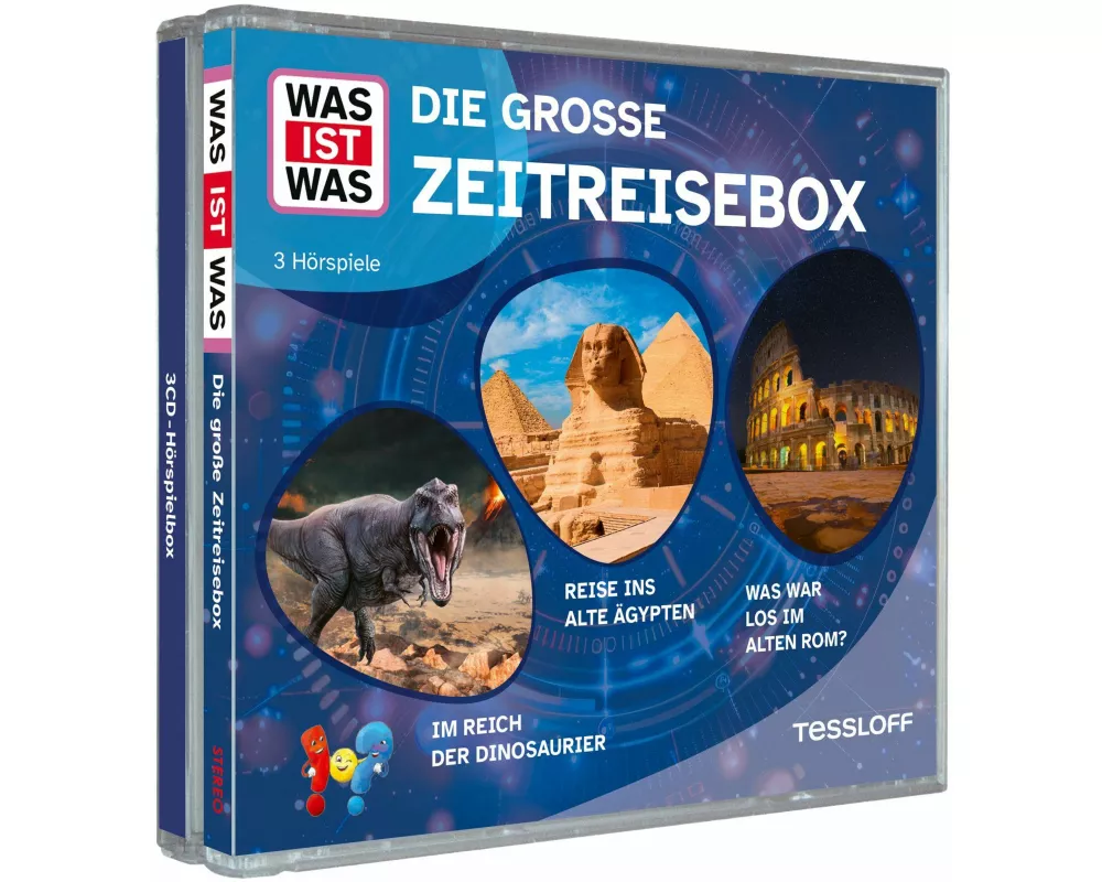 WAS IST WAS 3-CD Hörspielbox. Die große Zeitreisebox
