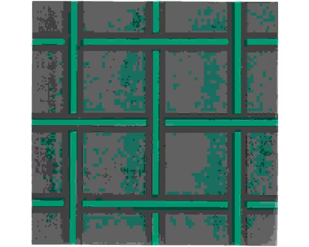 Servietten Raster, Grün, FSC MIX