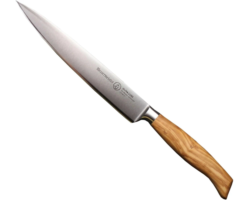 Messermeister Fleischmesser Oliva Luxe 20 cm, Nature/Silber
