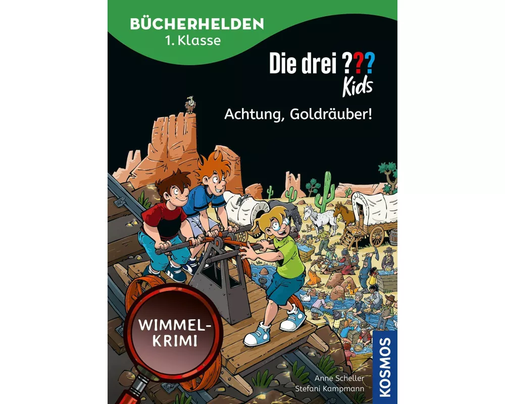 Die drei ??? Kids, Bücherhelden 1. Klasse, Achtung, Goldräuber!