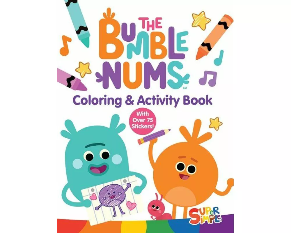 The Bumble Nums Coloring & Activity Book (A Super Simple™ Coloring & Activity Book)
