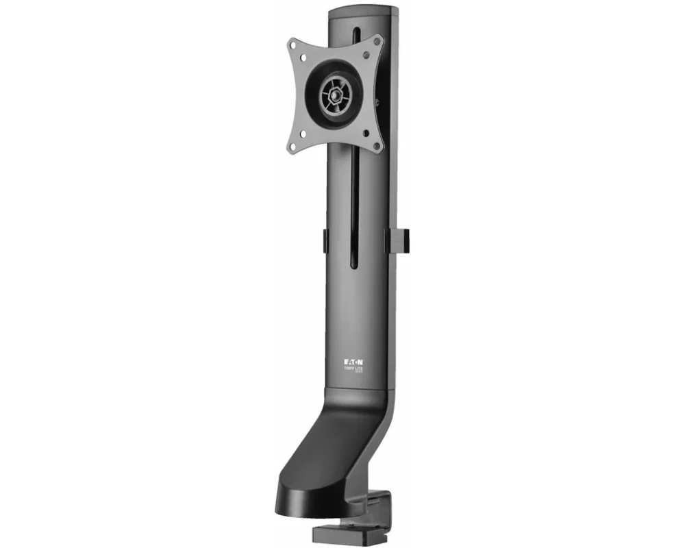 EATON TRIPPLITE Single-Display Monitor Arm, with Desk Clamp and Grommet - Height Adjustable, 17inch to 32inch Monitors