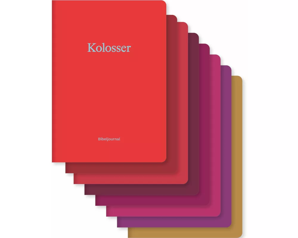 Bibeljournale - Paket (Kolosser - Offenbarung)