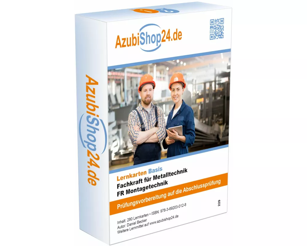 Fachkraft für Metalltechnik FR Montagetechnik Lernkarten
