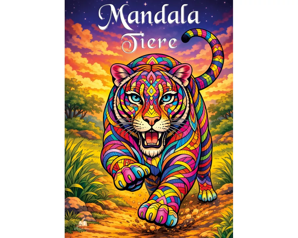 Mandala Tiere Malbuch für Erwachsene mit 50 schönen Ausmalmotiven