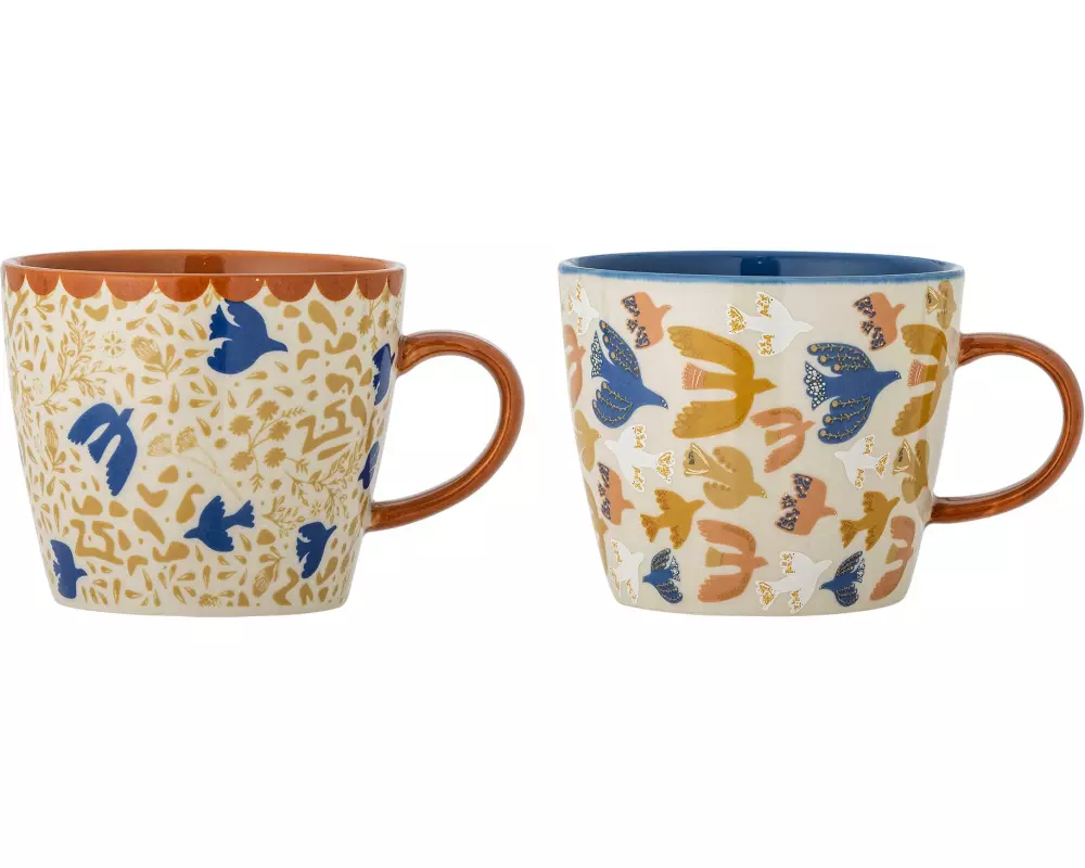 Bloomingville Teetasse Anniversary 300 ml, 2 Stück, Mehrfarbig