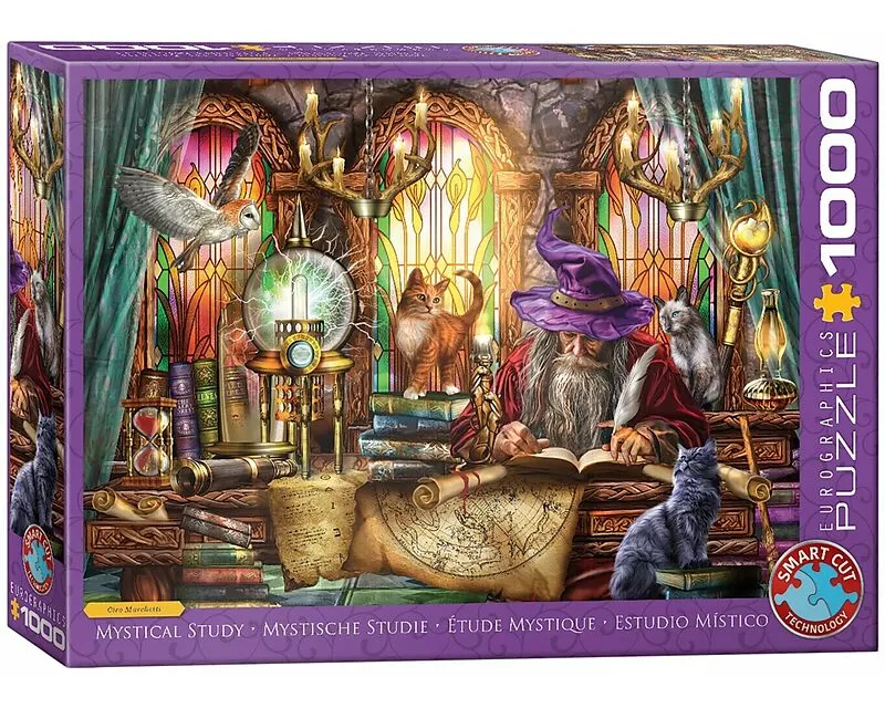 Puzzle 1000 Teile - Mystisches Studium