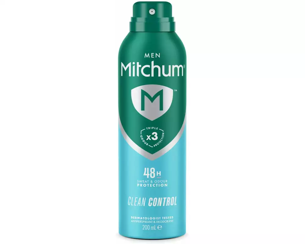 Mitchum Deo Spray Clean Control Male 200 ml