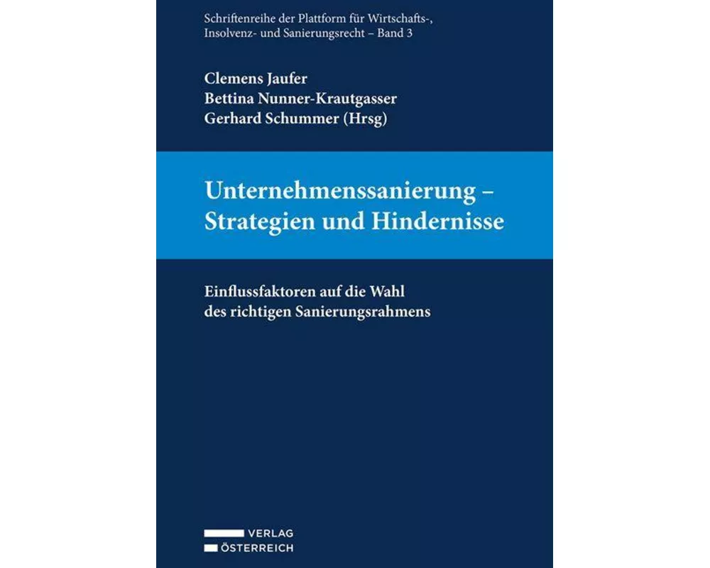 Unternehmenssanierung - Strategien und Hindernisse