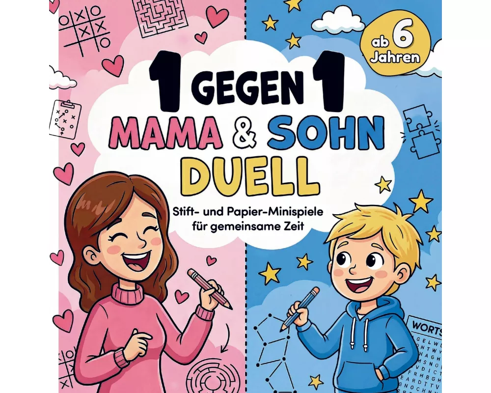 1 gegen 1 Mama & Sohn Duell