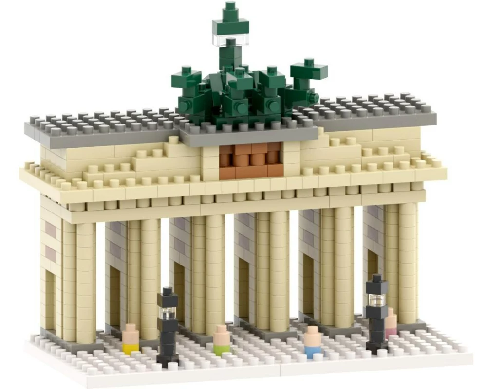 BRIXIES Bausteinmodell Brandenburger Tor aus 570 Bausteinen