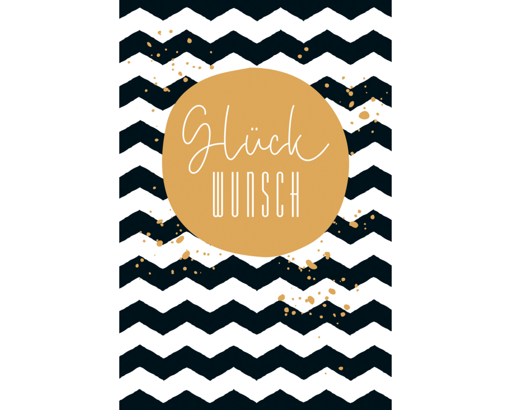 ABC Geburtstagskarte B6 52283 Glückwunsch