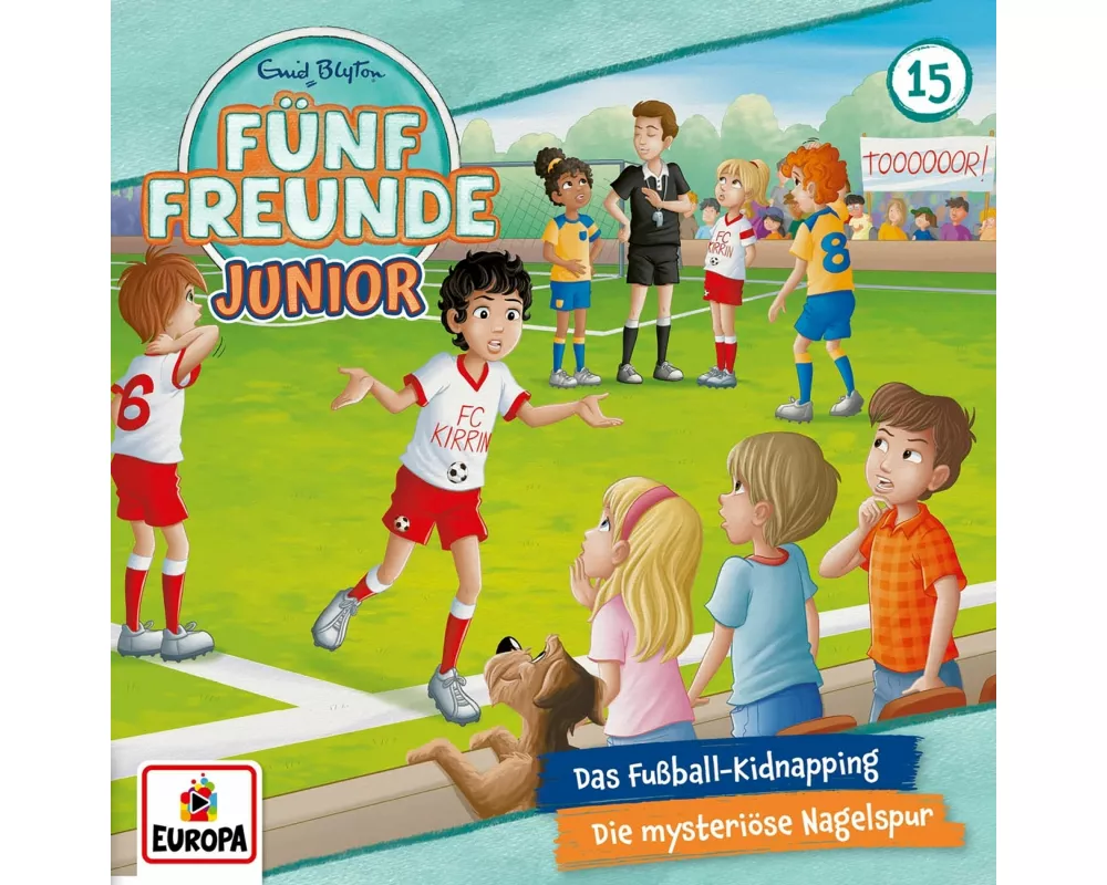 Fünf Freunde Junior 15: Das Fußball-Kidnapping / Die mysteriöse Nagelspur