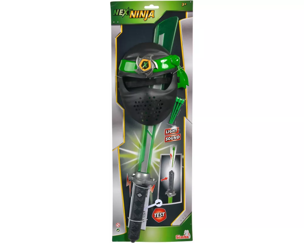 Next Ninja Schwert und Maske, grün